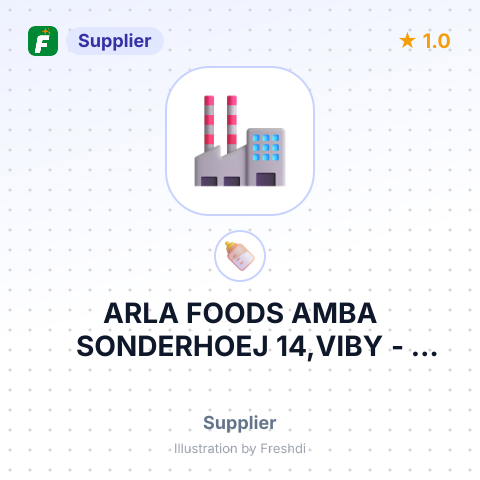 ARLA FOODS AMBA SONDERHOEJ 14,VIBY – summary card, no photo uploaded yet