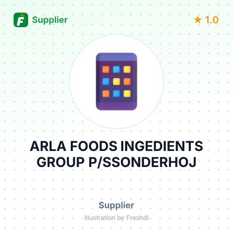 ARLA FOODS INGEDIENTS GROUP P/SSONDERHOJ – summary card, no photo uploaded yet