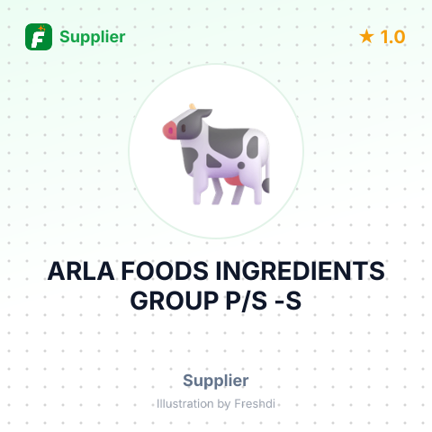 ARLA FOODS INGREDIENTS GROUP P/S -S – summary card, no photo uploaded yet