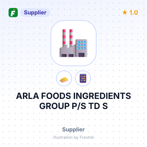 ARLA FOODS INGREDIENTS GROUP P/S TD S – summary card, no photo uploaded yet