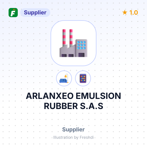 ARLANXEO EMULSION RUBBER S.A.S – summary card, no photo uploaded yet