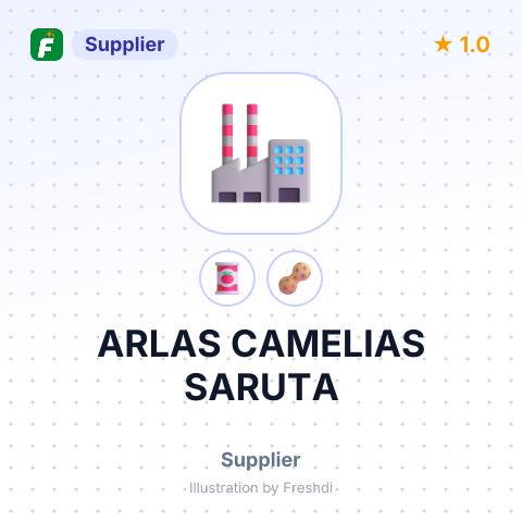 ARLAS CAMELIAS SARUTA – summary card, no photo uploaded yet