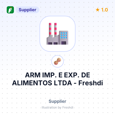 ARM IMP. E EXP. DE ALIMENTOS LTDA – summary card, no photo uploaded yet