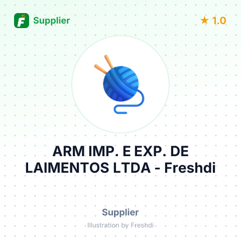 ARM IMP. E EXP. DE LAIMENTOS LTDA – summary card, no photo uploaded yet