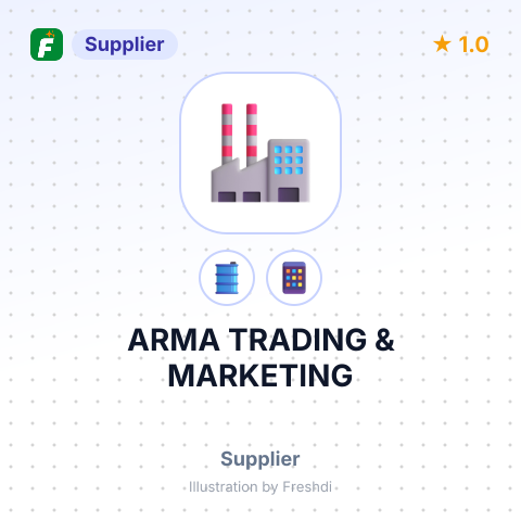 ARMA TRADING & MARKETING – summary card, no photo uploaded yet