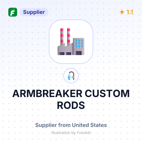 ARMBREAKER CUSTOM RODS – summary card, no photo uploaded yet