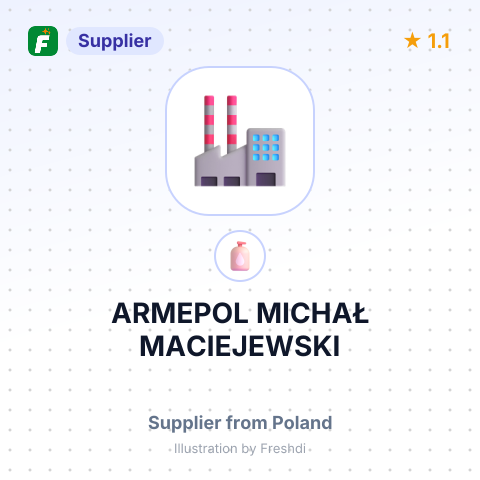 ARMEPOL MICHAŁ MACIEJEWSKI – summary card, no photo uploaded yet