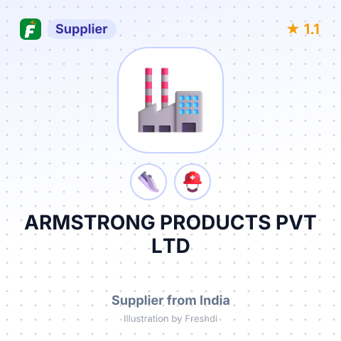 ARMSTRONG PRODUCTS PVT LTD – summary card, no photo uploaded yet