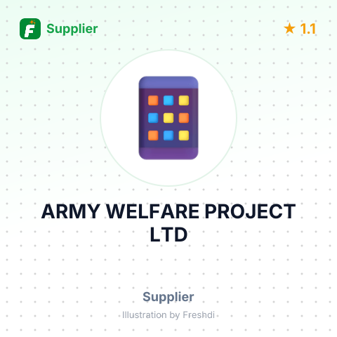 ARMY WELFARE PROJECT LTD – summary card, no photo uploaded yet