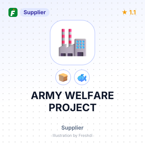ARMY WELFARE PROJECT – summary card, no photo uploaded yet