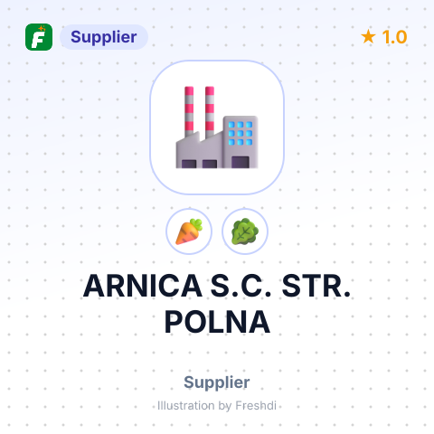 ARNICA S.C. STR. POLNA – summary card, no photo uploaded yet