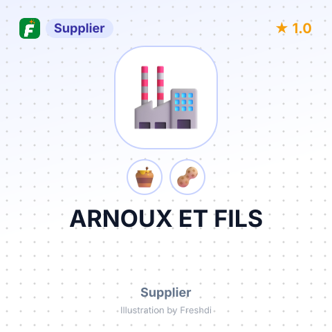 ARNOUX ET FILS – summary card, no photo uploaded yet