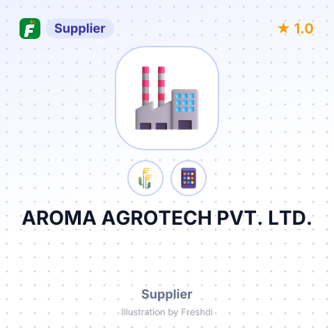 AROMA AGROTECH PVT. LTD. – summary card, no photo uploaded yet