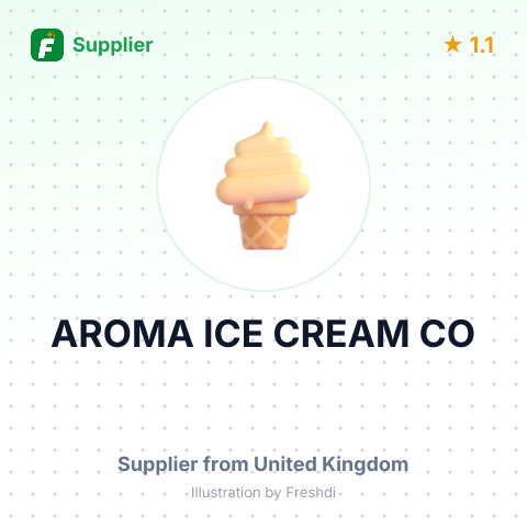 AROMA ICE CREAM CO – summary card, no photo uploaded yet
