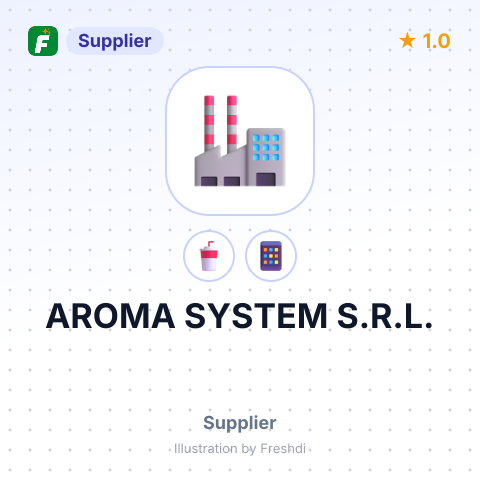 AROMA SYSTEM S.R.L. – summary card, no photo uploaded yet