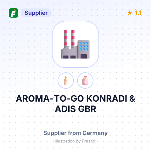 AROMA-TO-GO KONRADI & ADIS GBR – summary card, no photo uploaded yet