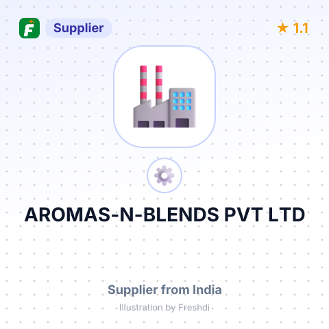 AROMAS-N-BLENDS PVT LTD – summary card, no photo uploaded yet