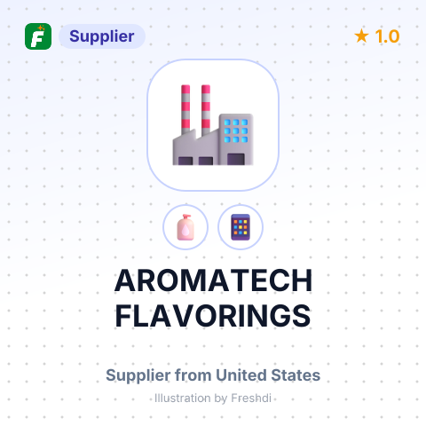 AROMATECH FLAVORINGS – summary card, no photo uploaded yet