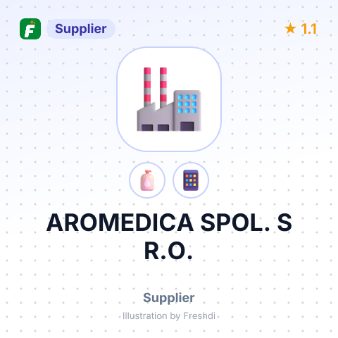 AROMEDICA SPOL. S R.O. – summary card, no photo uploaded yet