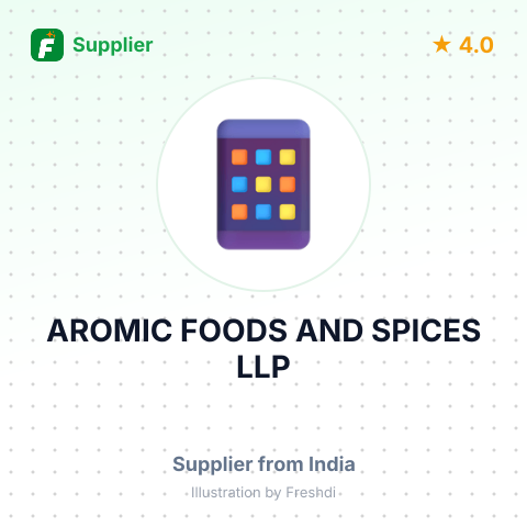 AROMIC FOODS AND SPICES LLP – summary card, no photo uploaded yet