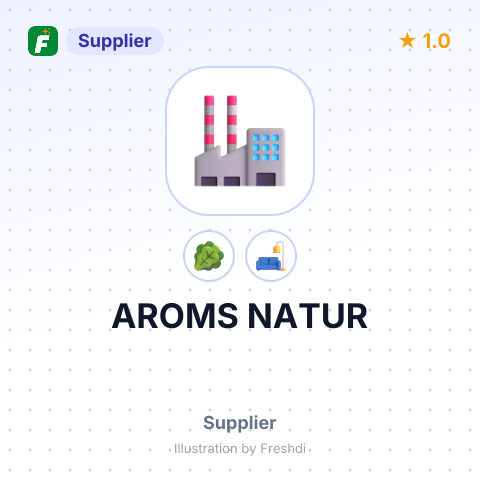 AROMS NATUR – summary card, no photo uploaded yet