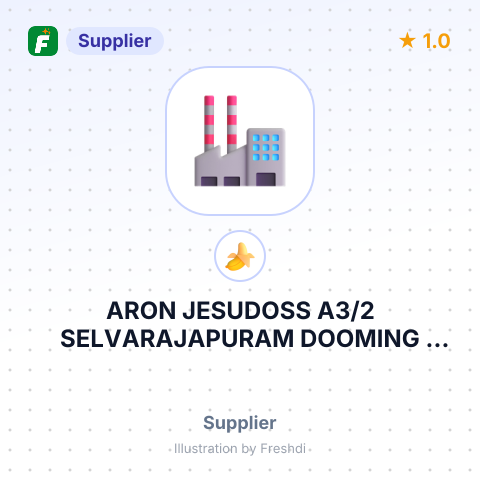 ARON JESUDOSS A3/2 SELVARAJAPURAM DOOMING KUPPAM MYLAPORE CHENNAI INDIA – summary card, no photo uploaded yet