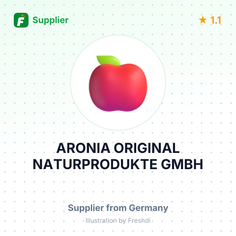 ARONIA ORIGINAL NATURPRODUKTE GMBH – summary card, no photo uploaded yet