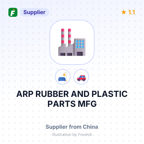 ARP RUBBER AND PLASTIC PARTS MFG – summary card, no photo uploaded yet