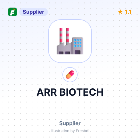 ARR BIOTECH – summary card, no photo uploaded yet