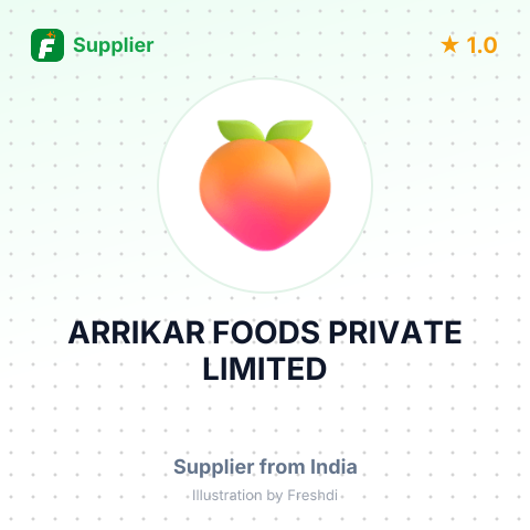 ARRIKAR FOODS PRIVATE LIMITED – summary card, no photo uploaded yet