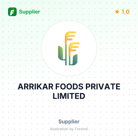 ARRIKAR FOODS PRIVATE LIMITED – summary card, no photo uploaded yet