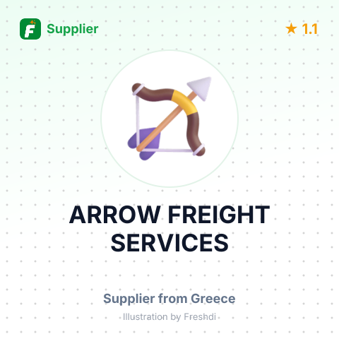 ARROW FREIGHT SERVICES – summary card, no photo uploaded yet