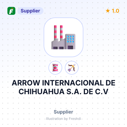 ARROW INTERNACIONAL DE CHIHUAHUA S.A. DE C.V – summary card, no photo uploaded yet
