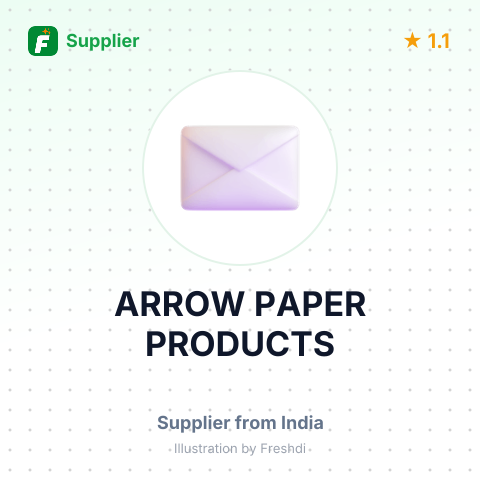 ARROW PAPER PRODUCTS – summary card, no photo uploaded yet