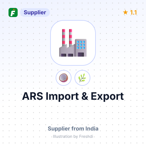 ARS Import & Export – summary card, no photo uploaded yet