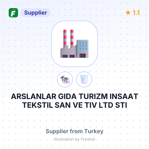 ARSLANLAR GIDA TURIZM INSAAT TEKSTIL SAN VE TIV LTD STI – summary card, no photo uploaded yet
