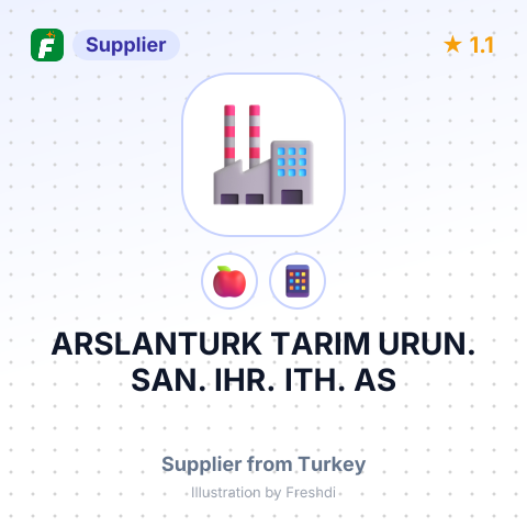 ARSLANTURK TARIM URUN. SAN. IHR. ITH. AS – summary card, no photo uploaded yet