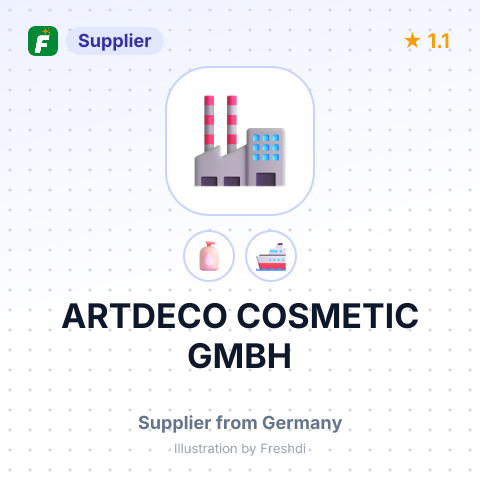 ARTDECO COSMETIC GMBH – summary card, no photo uploaded yet