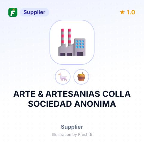 ARTE & ARTESANIAS COLLA SOCIEDAD ANONIMA – summary card, no photo uploaded yet