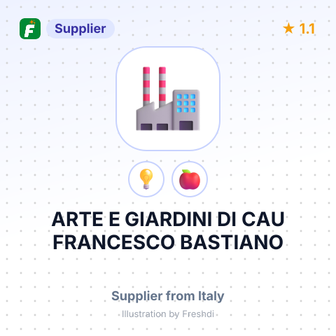 ARTE E GIARDINI DI CAU FRANCESCO BASTIANO – summary card, no photo uploaded yet