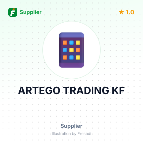 ARTEGO TRADING KF – summary card, no photo uploaded yet