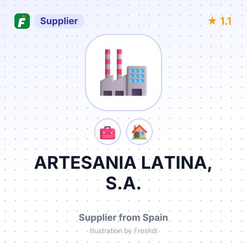 ARTESANIA LATINA, S.A. – summary card, no photo uploaded yet