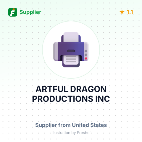 ARTFUL DRAGON PRODUCTIONS INC – summary card, no photo uploaded yet