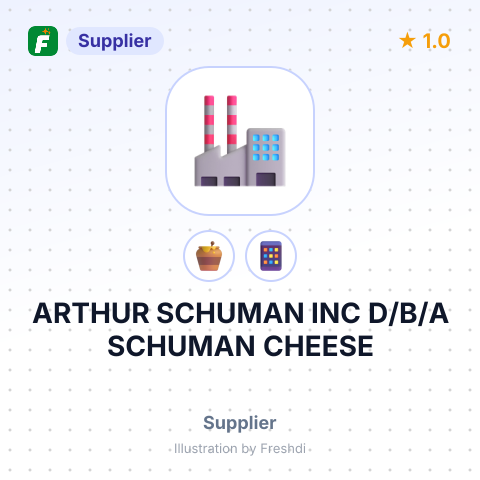 ARTHUR SCHUMAN INC D/B/A SCHUMAN CHEESE – summary card, no photo uploaded yet