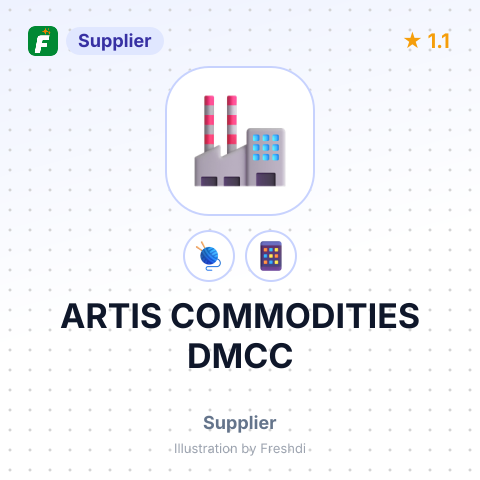 ARTIS COMMODITIES DMCC – summary card, no photo uploaded yet