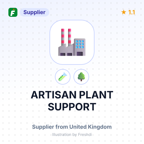 ARTISAN PLANT SUPPORT – summary card, no photo uploaded yet
