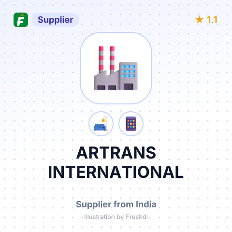 ARTRANS INTERNATIONAL – summary card, no photo uploaded yet