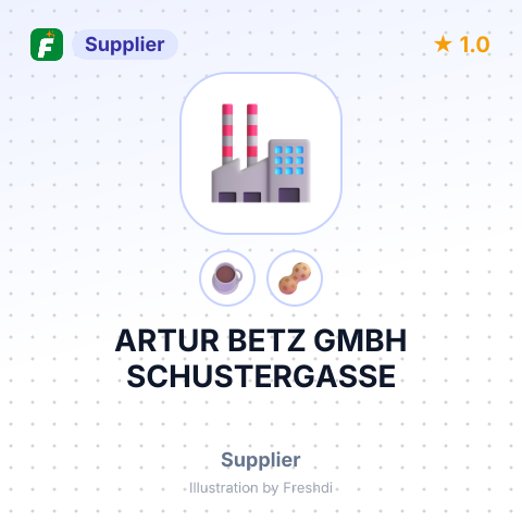ARTUR BETZ GMBH SCHUSTERGASSE – summary card, no photo uploaded yet
