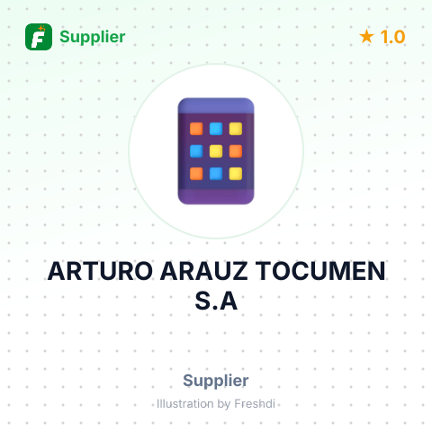 ARTURO ARAUZ TOCUMEN S.A – summary card, no photo uploaded yet