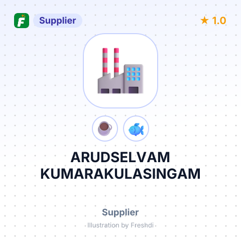 ARUDSELVAM KUMARAKULASINGAM – summary card, no photo uploaded yet